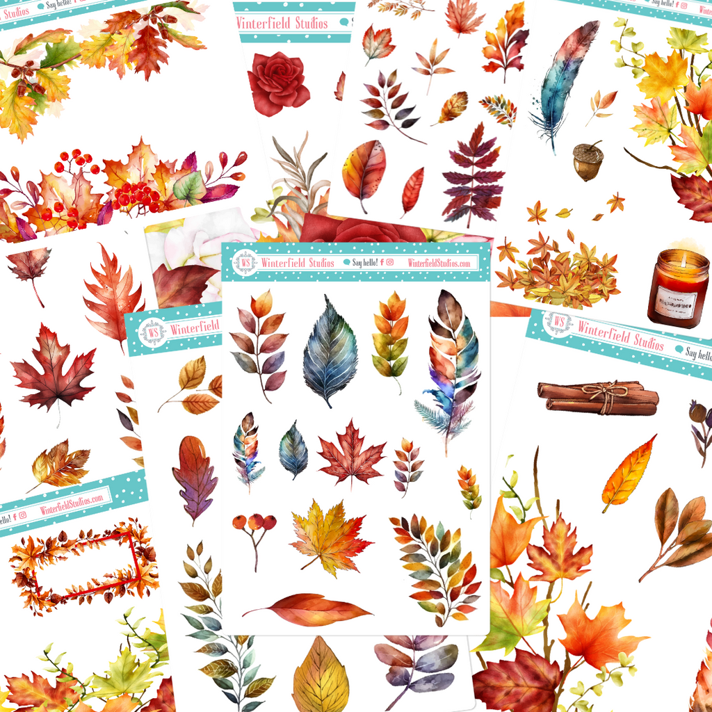 Mini Sticky Note Stickers for All Planners – Winterfield Studios