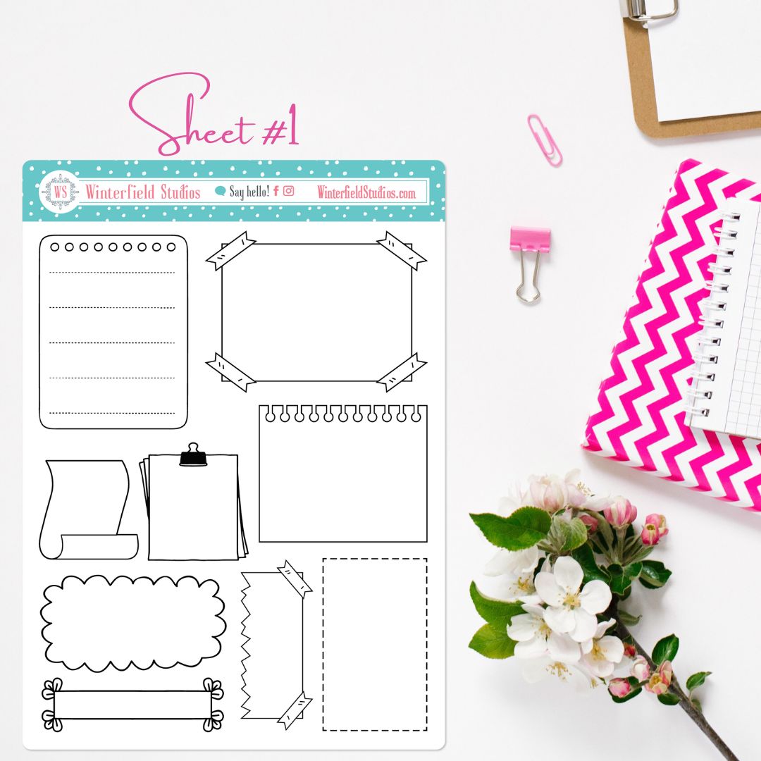 10+ Sticker Paper Projects